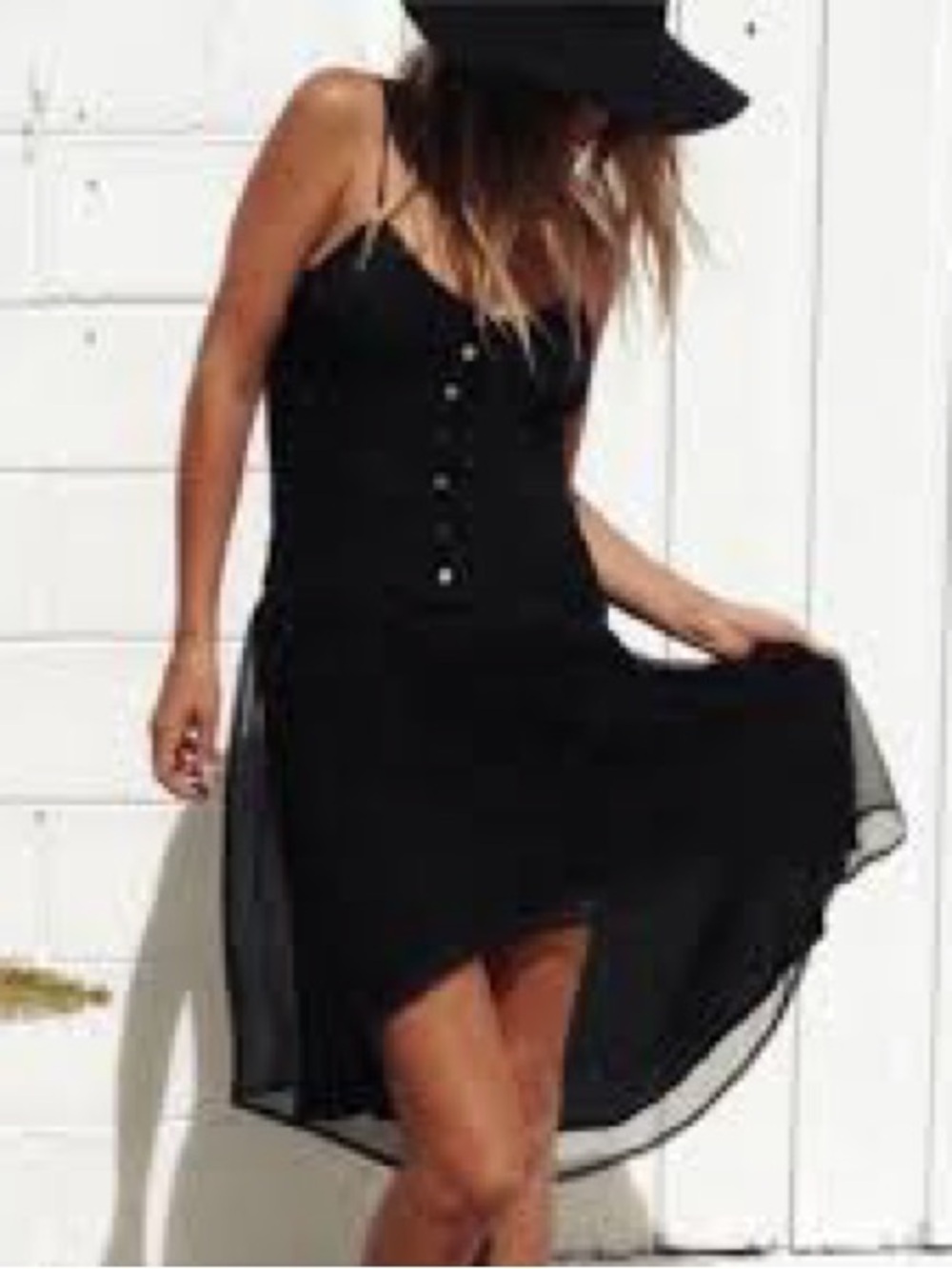 Spell Little Black Fox Dress